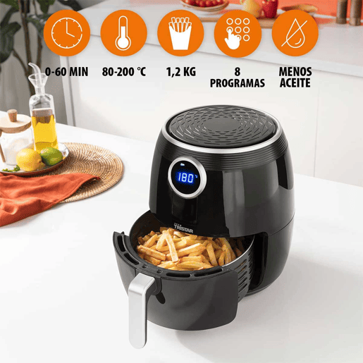 Fritadeira de Ar Tristar FR-6956 4,5 L Preto 1500 W