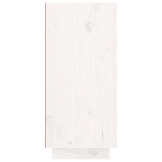vidaXL Aparador 111x34x75 cm madeira de pinho maciça branco vidaXL Aparador 111x34x75 cm madeira de pinho maciça branco