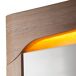 Armario 2 puertas con LED Teo 197 Armario 2 puertas con LED Teo 197 Blanco/ Madera