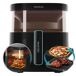Freidora de aire Cecotec Cecofry DuoHeat 6000 2200W 6L 3 en 1 Freidora de aire Cecotec Cecofry DuoHeat 6000 2200W 6L 3 en 1 Negro
