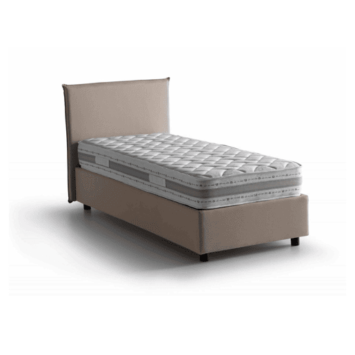 Cama de solteiro de tecido