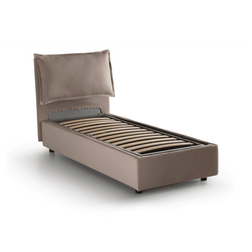 Cama de solteiro de tecido Cama de solteiro de tecido