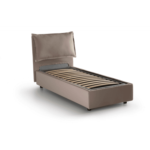 Cama de solteiro de tecido Cama de solteiro de tecido