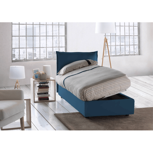 Cama de solteiro de tecido Cama de solteiro de tecido