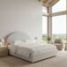 Cama de casal de tecido 175x205 Cama de casal de tecido 175x205 Blanco