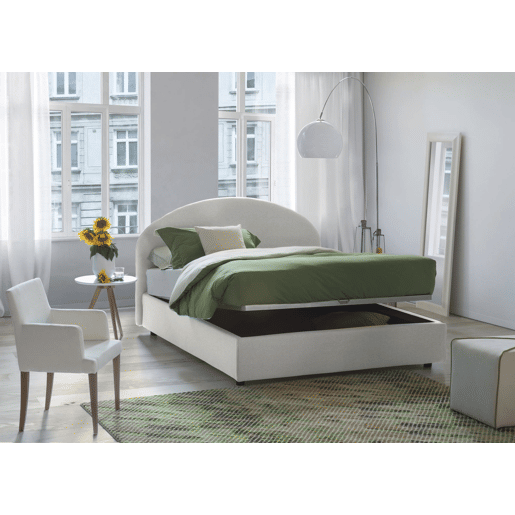 Cama de casal de tecido