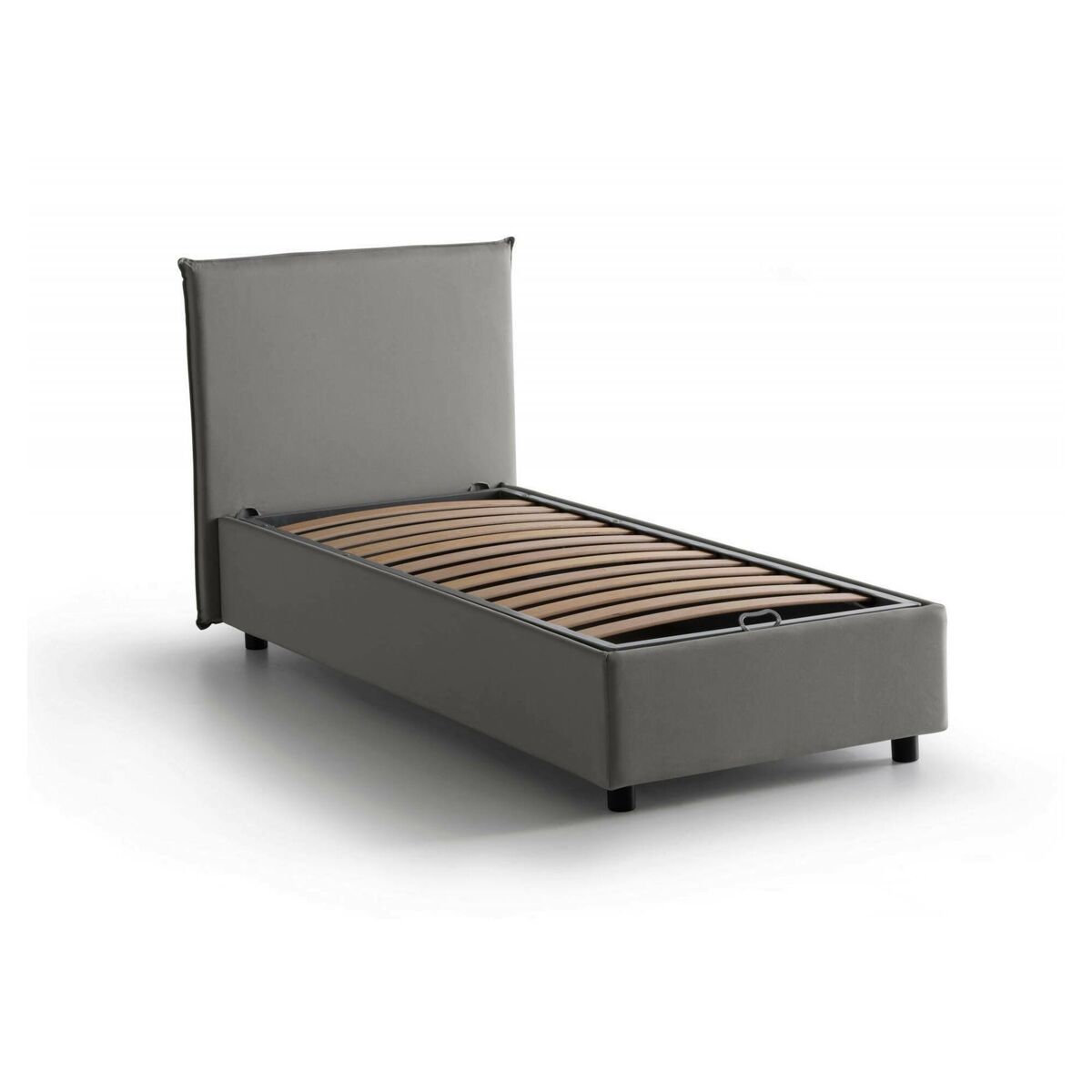 Cama de solteiro de tecido