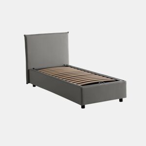 Cama de solteiro de tecido