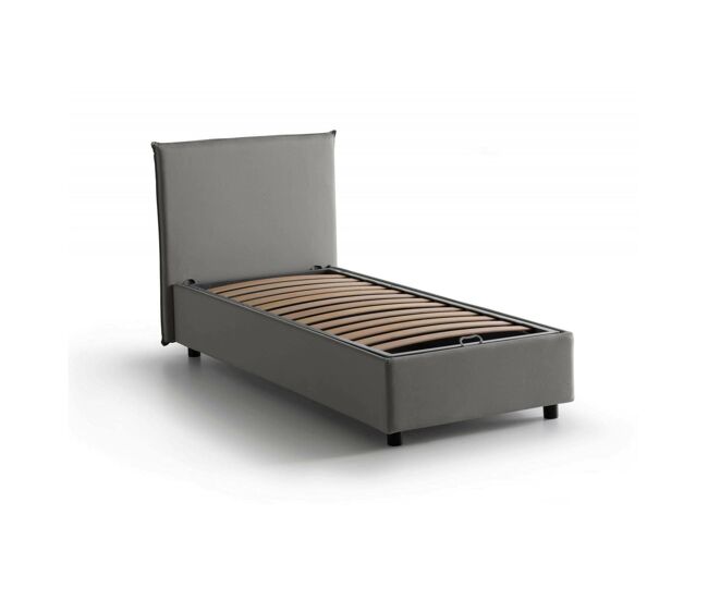 Cama de solteiro de tecido