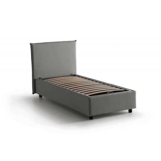 Cama de solteiro de tecido Cama de solteiro de tecido