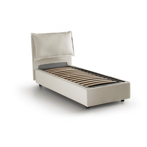 Cama de solteiro de tecido Cama de solteiro de tecido