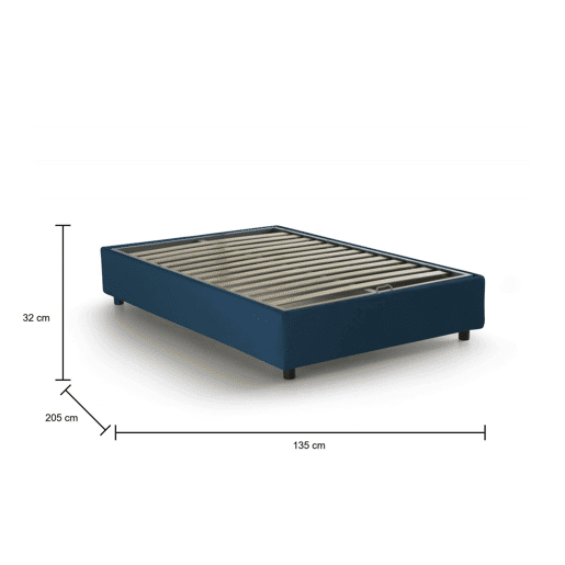 Cama quadrada e meia de tecido Cama quadrada e meia de tecido