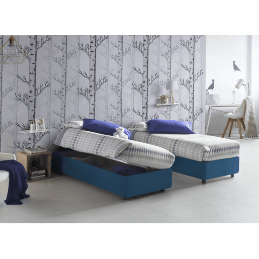 Cama quadrada e meia de tecido Cama quadrada e meia de tecido