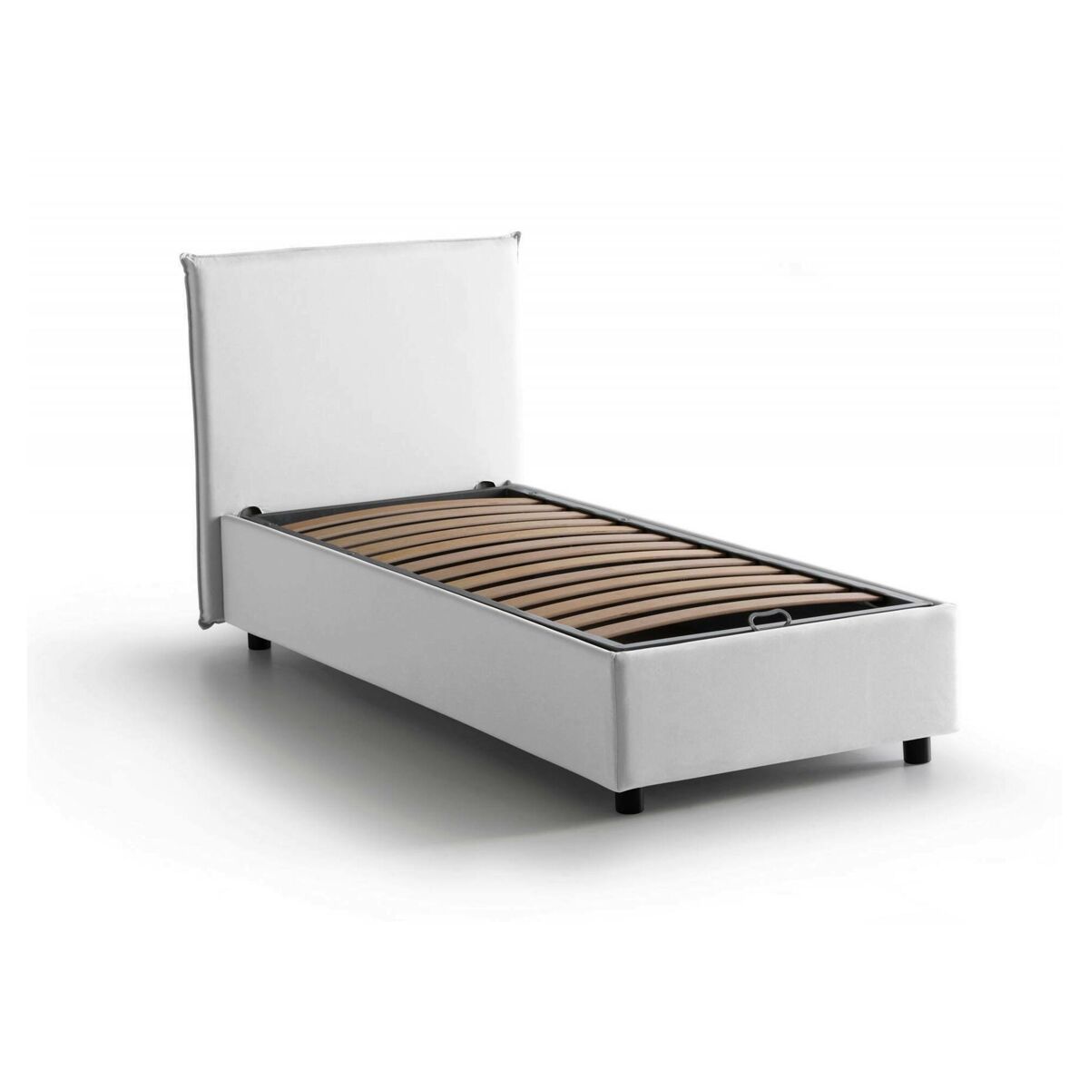 Cama de solteiro de tecido