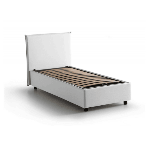Cama de solteiro de tecido Cama de solteiro de tecido