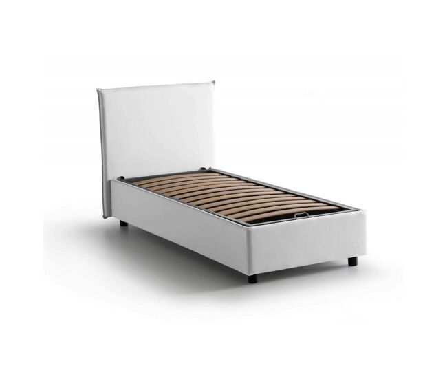 Cama de solteiro de tecido