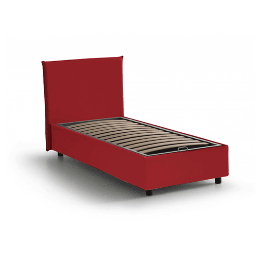 Cama de solteiro de tecido Cama de solteiro de tecido
