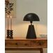 Beliani Lámpara de mesa PALMIET Beliani Lámpara de mesa PALMIET Negro