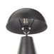 Beliani Lámpara de mesa PALMIET Beliani Lámpara de mesa PALMIET Negro