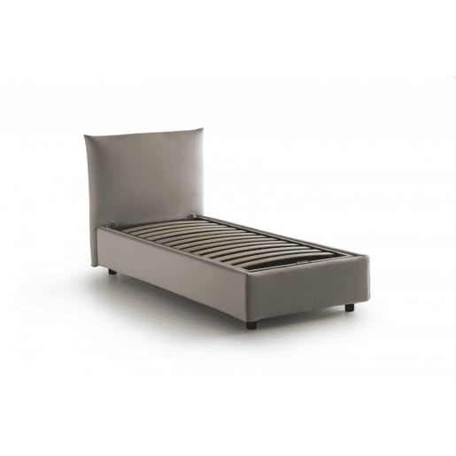 Cama de solteiro de tecido Cama de solteiro de tecido