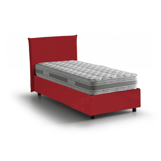 Cama de solteiro de tecido Cama de solteiro de tecido