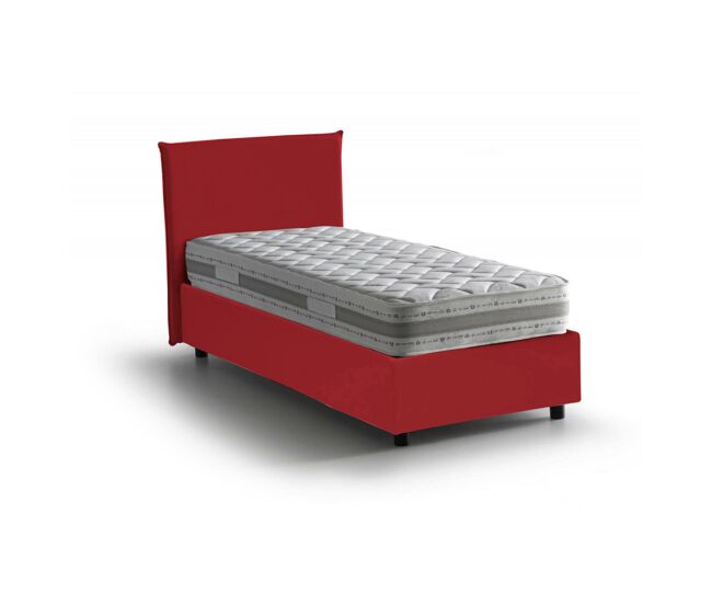 Cama de solteiro de tecido