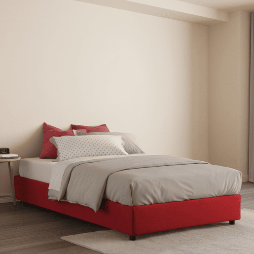 Cama quadrada e meia de tecido Cama quadrada e meia de tecido