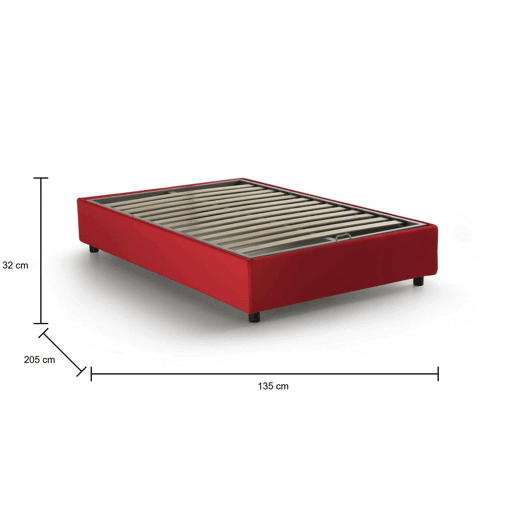 Cama quadrada e meia de tecido Cama quadrada e meia de tecido