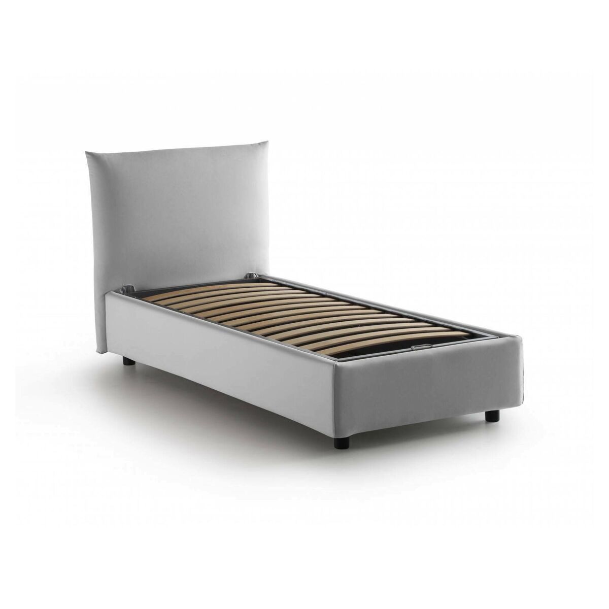 Cama de solteiro de tecido