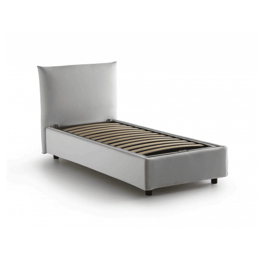 Cama de solteiro de tecido Cama de solteiro de tecido