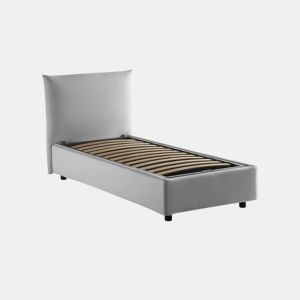 Cama de solteiro de tecido