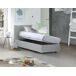 Cama de solteiro de tecido Cama de solteiro de tecido Blanco