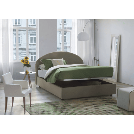 Cama de casal de tecido