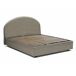 Cama quadrada e meia de tecido 135x205 Cama quadrada e meia de tecido 135x205 Blanco