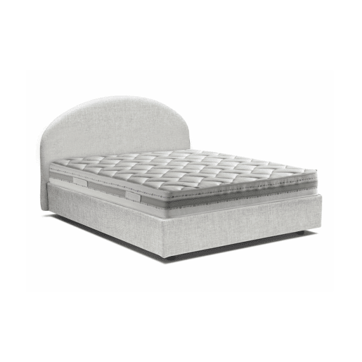 Cama quadrada e meia de tecido