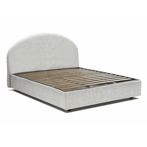 Cama quadrada e meia de tecido