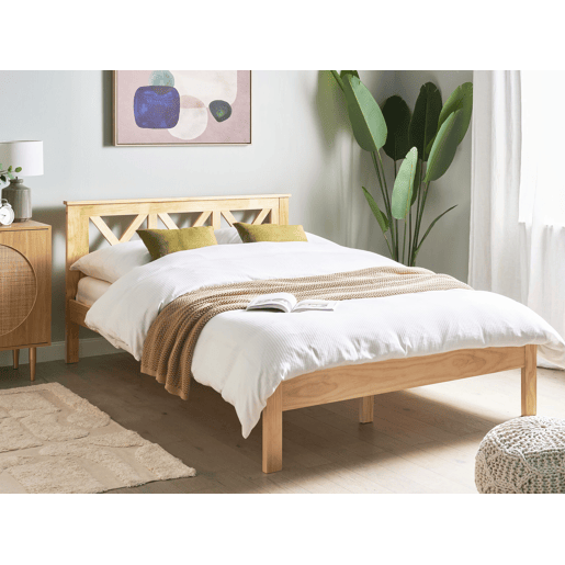 Beliani Cama Pinho TANNAY Beliani Cama Pinho TANNAY