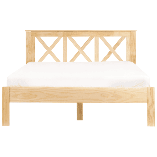 Beliani Cama Pinho TANNAY Beliani Cama Pinho TANNAY