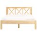 Beliani Cama Madera de pino TANNAY 149x208 Beliani Cama Madera de pino TANNAY 149x208 Madera Clara