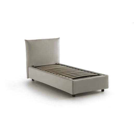 Cama de solteiro de tecido Cama de solteiro de tecido