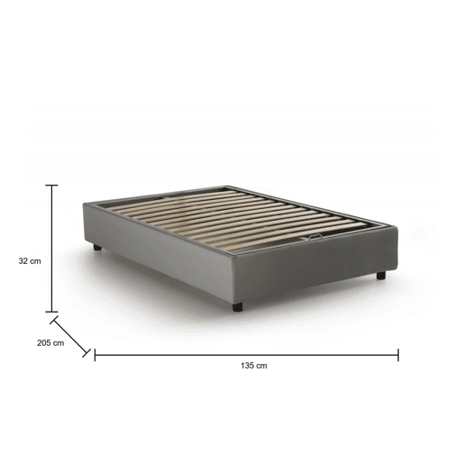 Cama quadrada e meia de tecido Cama quadrada e meia de tecido