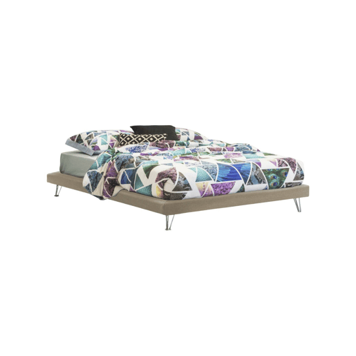 Cama de casal de tecido Cama de casal de tecido