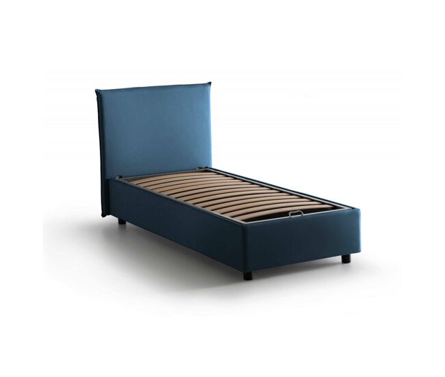 Cama de solteiro de tecido