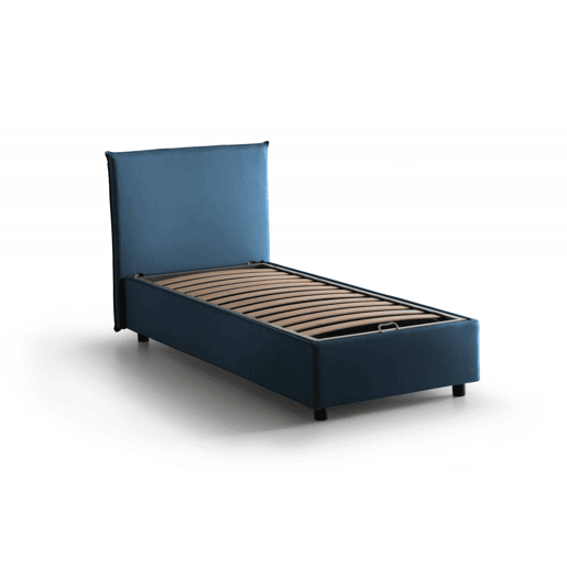 Cama de solteiro de tecido Cama de solteiro de tecido