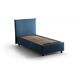 Cama de solteiro de tecido Cama de solteiro de tecido Azul