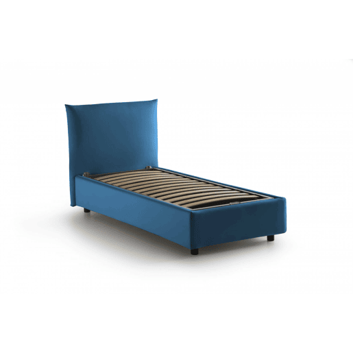 Cama de solteiro de tecido Cama de solteiro de tecido