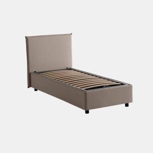 Cama de solteiro de tecido