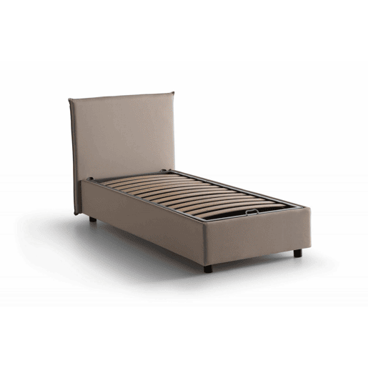 Cama de solteiro de tecido Cama de solteiro de tecido