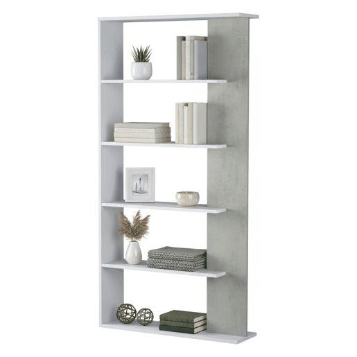 Estante de livros com efeito madeira Estante de livros com efeito madeira