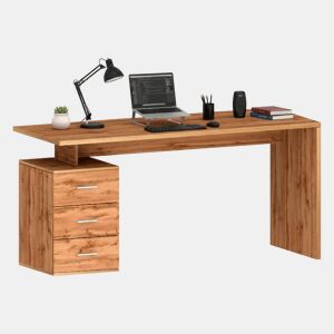 Mesa com efeito de madeira